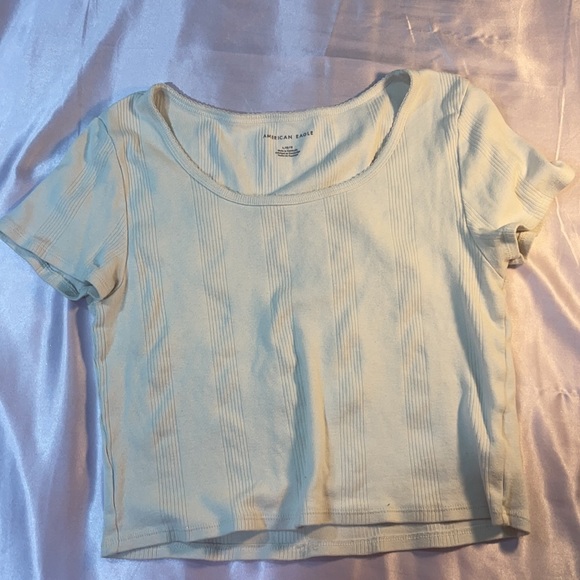 American Eagle Cropped Tee - Picture 2 of 4
